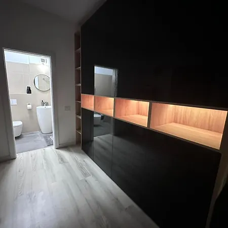 아파트 Cozy Black 1 Bedroom